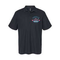 4th Of July Retro America Est. 1776 Gift Softstyle Adult Sport Polo