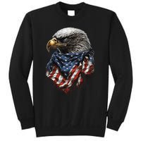 4th Of July Bald Eagle American US Flag Country 4th Of July Sweatshirt