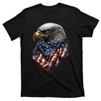 4th Of July Bald Eagle American US Flag Country 4th Of July T-Shirt