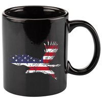 4th Of July Bald Eagle Us Flag Pocket America 11oz C Handle Ceramic Mug
