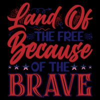 4th Of July Land Of The Free Because The Brave Patriotic Cool Gift Impact Tech Backpack