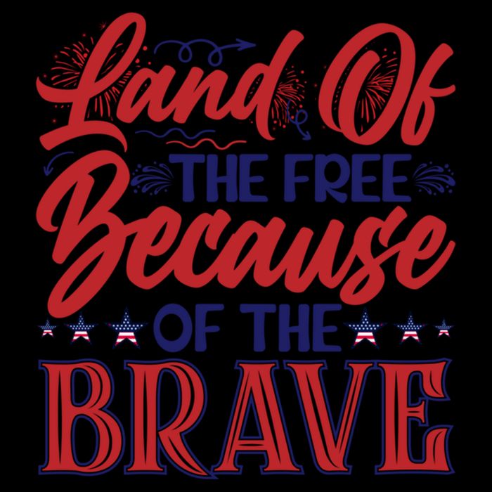 4th Of July Land Of The Free Because The Brave Patriotic Cool Gift Impact Tech Backpack