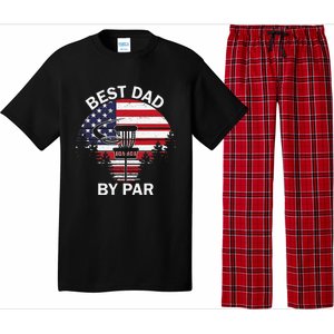 4th Of July Best Dad By Par Disc Golf Fathers Day Pajama Set