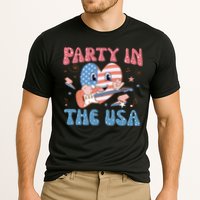 4th Of July Retro Funny Party In The USA Music Gift Cooling Performance Crew T-Shirt