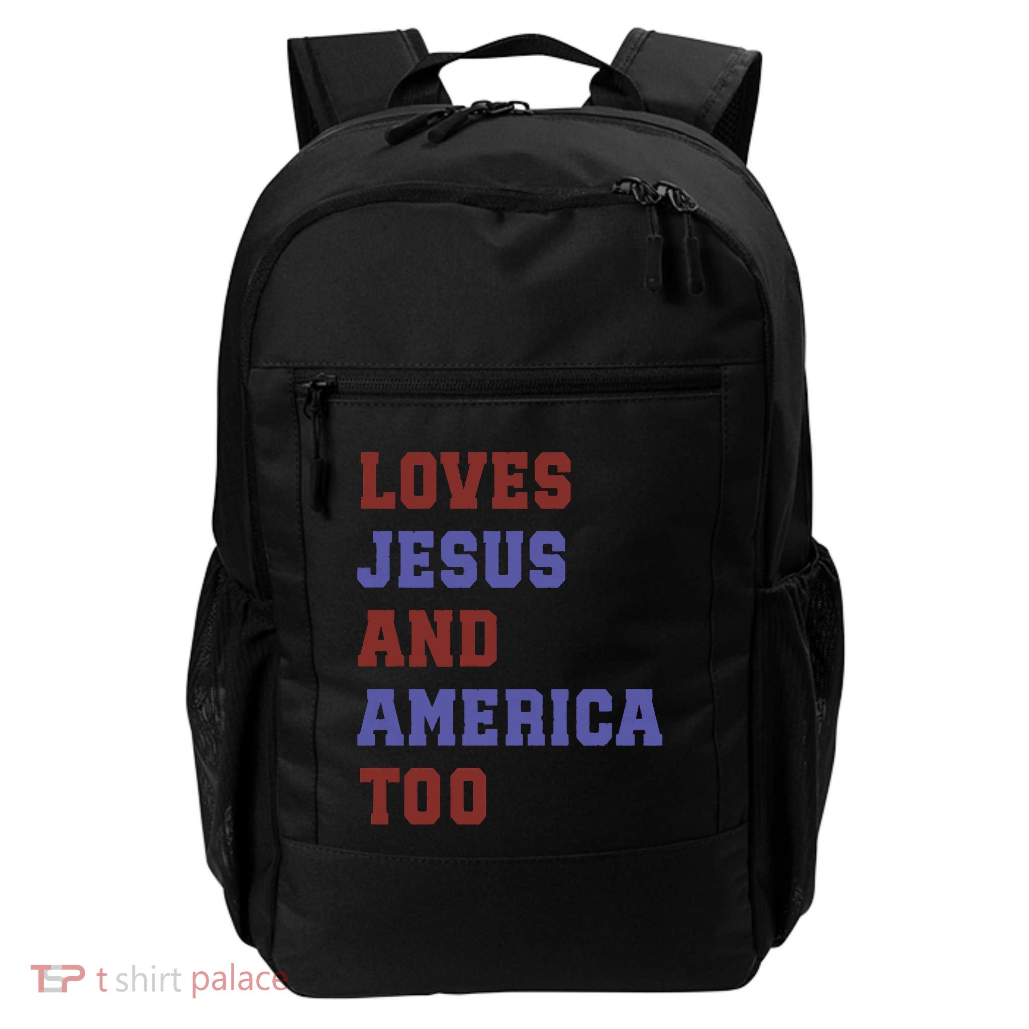 4th Of July God Bless America Vintage 4th Of July Backpack
