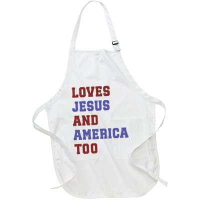 4th Of July God Bless America Vintage 4th Of July Apron
