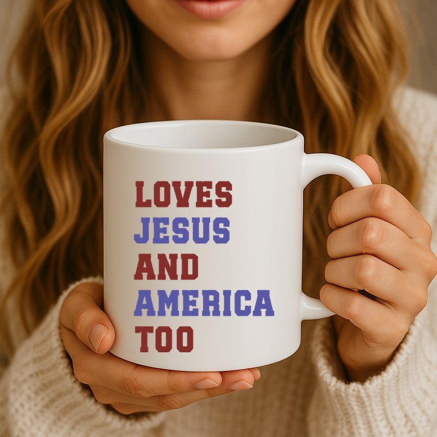4th Of July God Bless America Vintage 4th Of July Mug