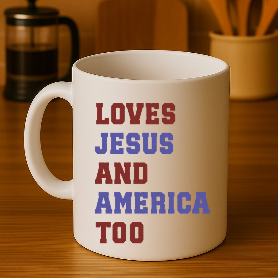 4th Of July God Bless America Vintage 4th Of July Mug