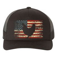 4th of July Chicken Patriotic American Flag Yupoong Adult 5-Panel Trucker Hat