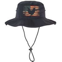 4th of July Chicken Patriotic American Flag Legacy Cool Fit Booney Bucket Hat