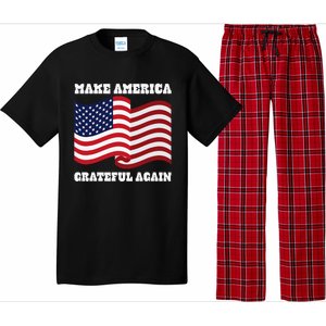 4th of July USA Make America Grateful Again! Pajama Set