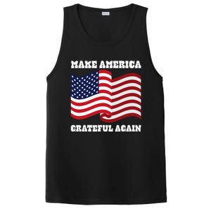 4th of July USA Make America Grateful Again! PosiCharge Competitor Tank