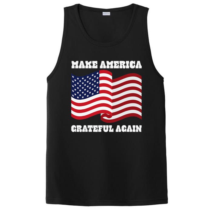 4th of July USA Make America Grateful Again! PosiCharge Competitor Tank