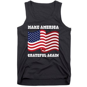 4th of July USA Make America Grateful Again! Tank Top