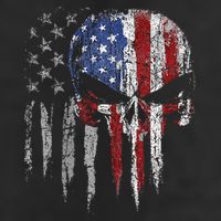 4th Of July For Women American Flag Skull Skeleton Golf Towel