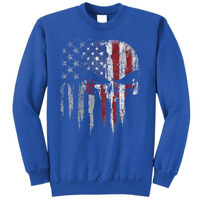 4th Of July For Women American Flag Skull Skeleton Sweatshirt