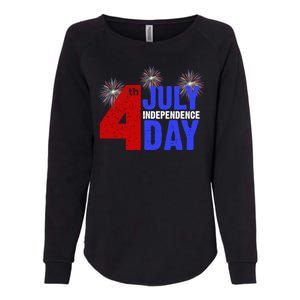 4th Of July Independence Day Fireworks Celebration Womens California Wash Sweatshirt