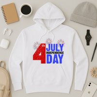 4th Of July Independence Day Fireworks Celebration Hoodie