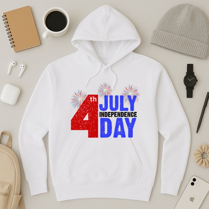 4th Of July Independence Day Fireworks Celebration Hoodie