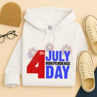 4th Of July Independence Day Fireworks Celebration Hoodie