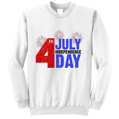 4th Of July Independence Day Fireworks Celebration Sweatshirt