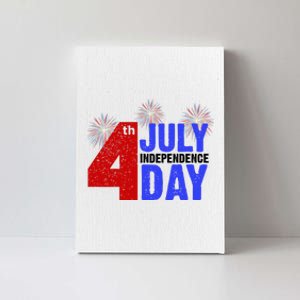 4th Of July Independence Day Fireworks Celebration Canvas