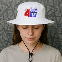 4th Of July Independence Day Fireworks Celebration Bucket Hat