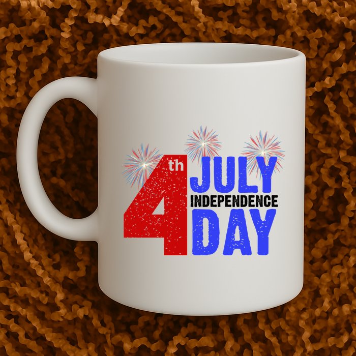 4th Of July Independence Day Fireworks Celebration Mug