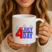 4th Of July Independence Day Fireworks Celebration Mug