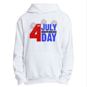 4th Of July Independence Day Fireworks Celebration Urban Pullover Hoodie