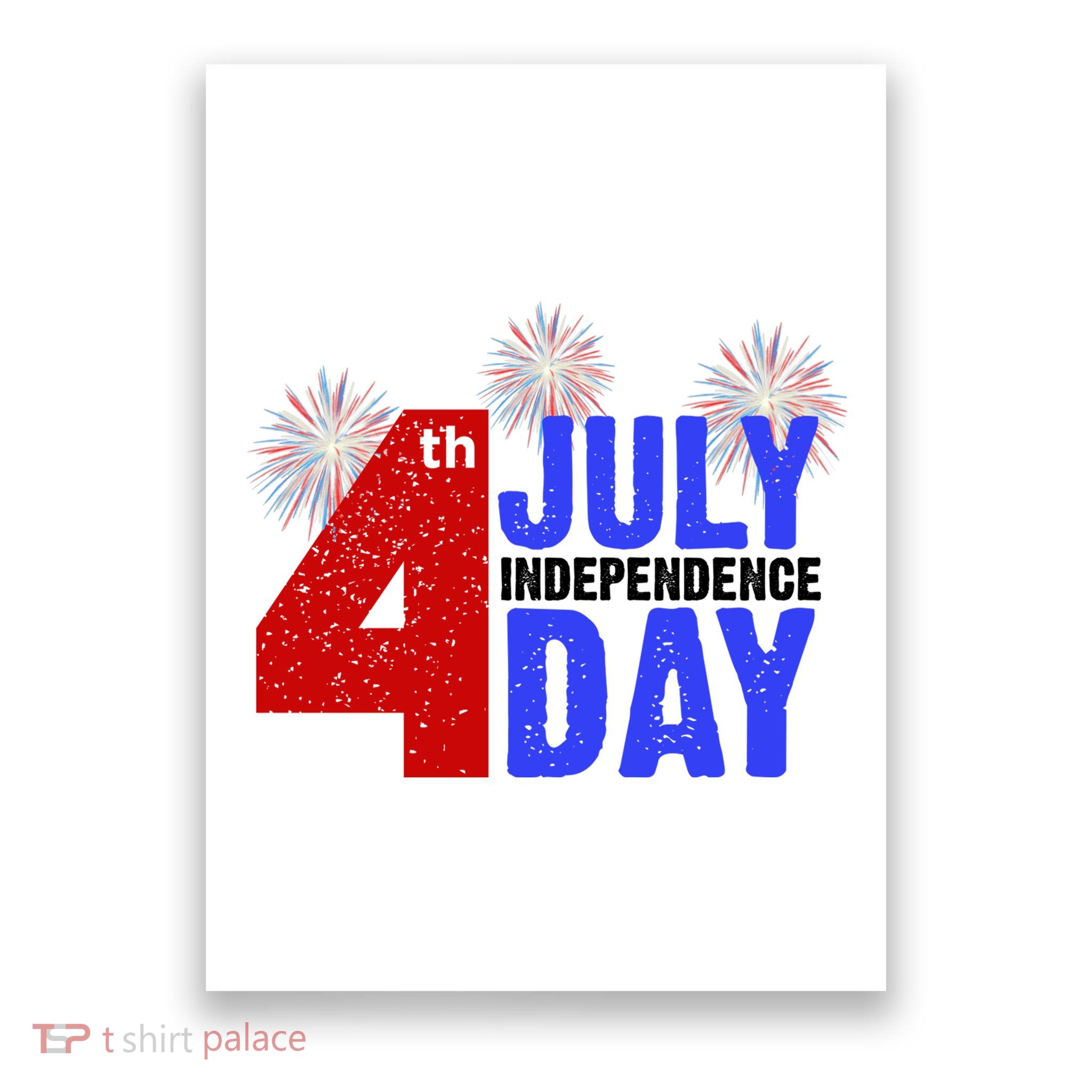 4th Of July Independence Day Fireworks Celebration Poster