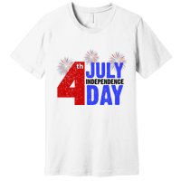 4th Of July Independence Day Fireworks Celebration Premium T-Shirt