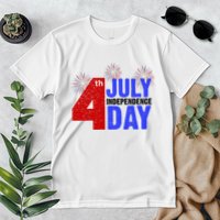 4th Of July Independence Day Fireworks Celebration Premium T-Shirt