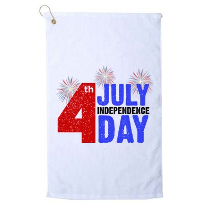 4th Of July Independence Day Fireworks Celebration Golf Towel