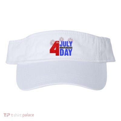 4th Of July Independence Day Fireworks Celebration Visor