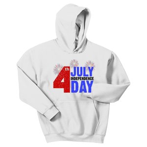 4th Of July Independence Day Fireworks Celebration Kids Hoodie