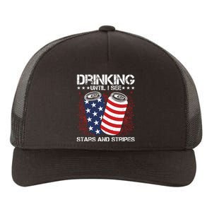 4th Of July Independence Day Celebration Graphic Yupoong Adult 5-Panel Trucker Hat