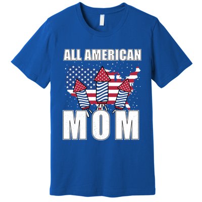 4th Of July Accessoires All American Mom Gift Premium T-Shirt