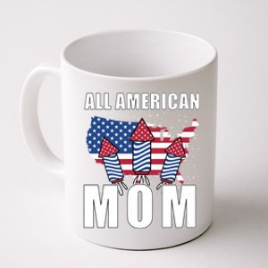 4th Of July Accessoires All American Mom Gift Coffee Mug