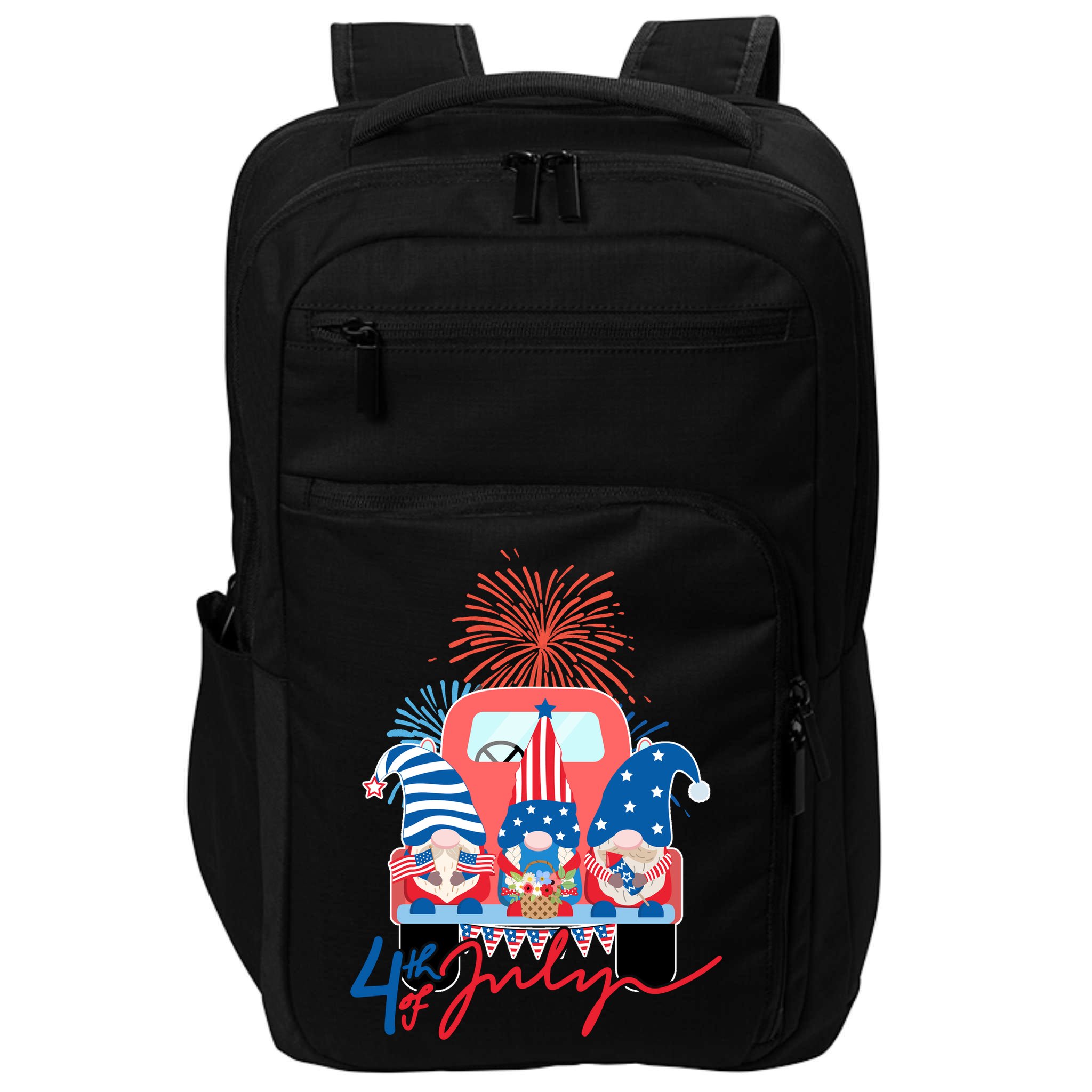 4th Of July Gnome Celebration Impact Tech Backpack