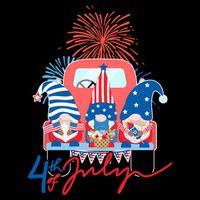 4th Of July Gnome Celebration Impact Tech Backpack