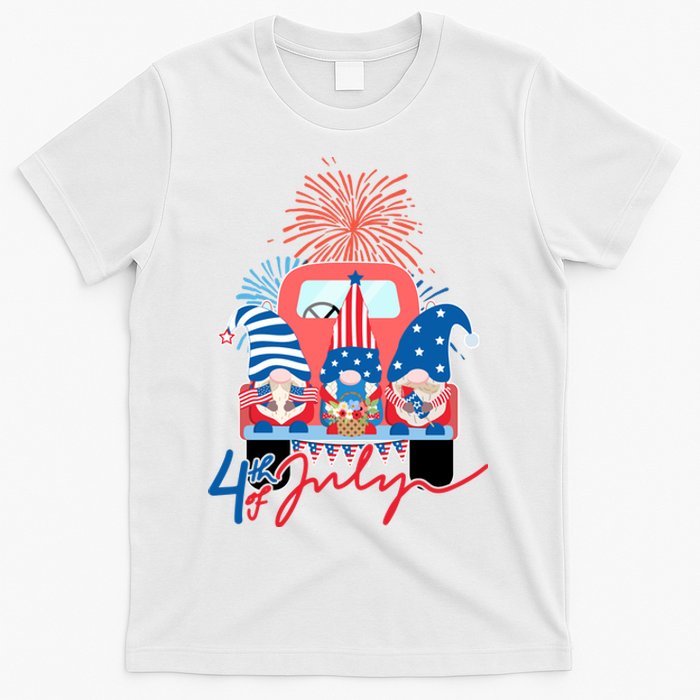 4th Of July Gnome Celebration T-Shirt