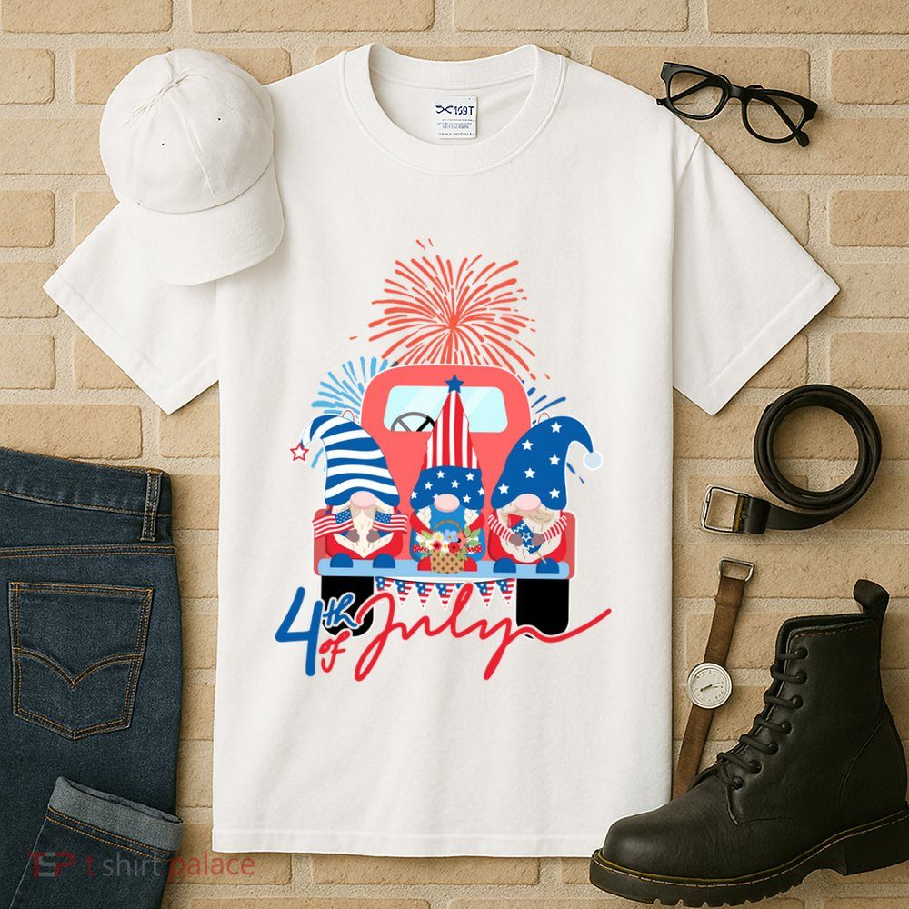 4th Of July Gnome Celebration Tall T-Shirt
