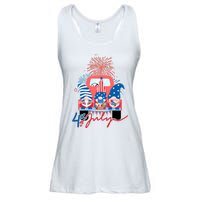 4th Of July Gnome Celebration Ladies Essential Flowy Tank