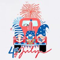 4th Of July Gnome Celebration Baby Bodysuit