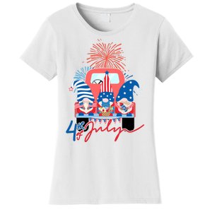 4th Of July Gnome Celebration Women's T-Shirt