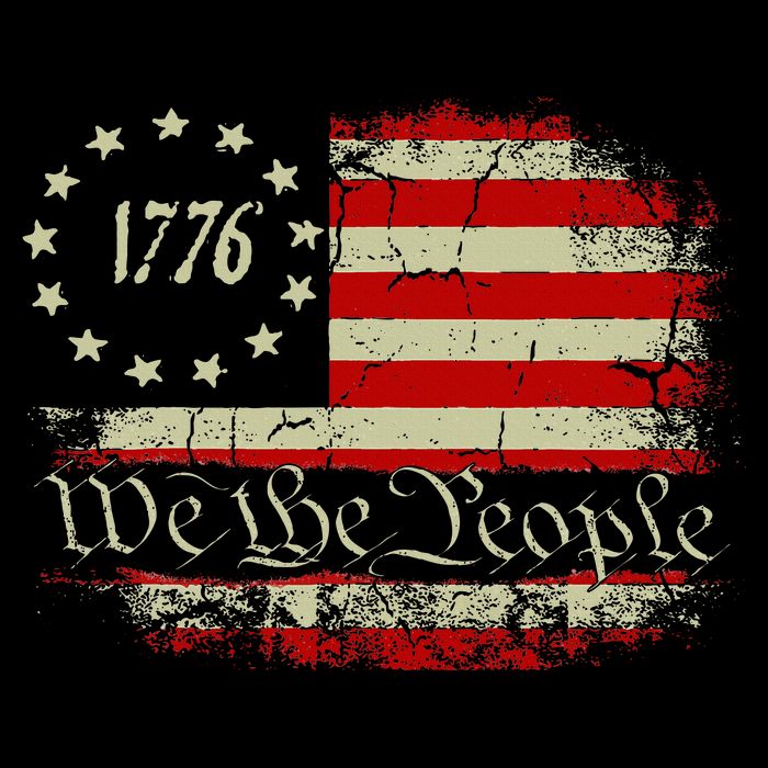 4th Of July Usa Flag American Tall T-Shirt