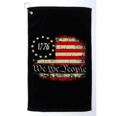 4th Of July Usa Flag American Golf Towel