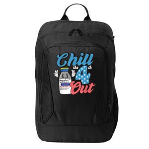 4th Of July ICU Nurse Chill Out Propofol Sedation Squad CCU City Backpack