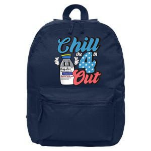 4th Of July ICU Nurse Chill Out Propofol Sedation Squad CCU 16 in Basic Backpack